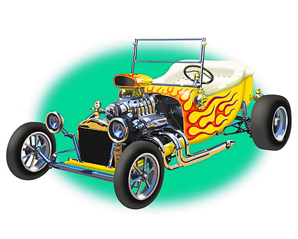 T-bucket Hot Rod