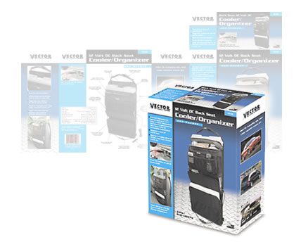 Vector electric cooler packaging